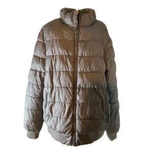 GAP‎ Men's Warmest Jacket Gray Night Size Large